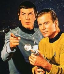 Kirk and Spock