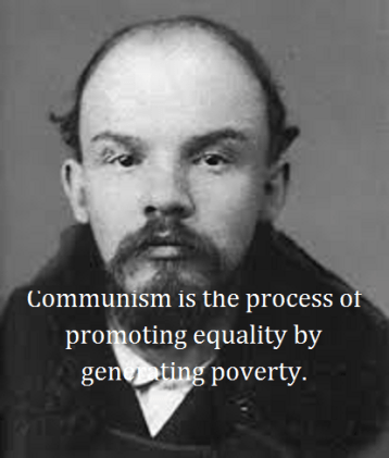 Lenin with words