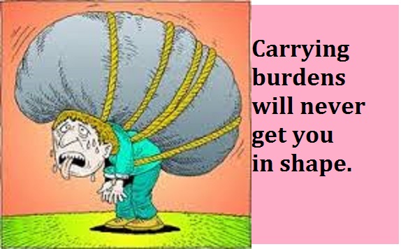 carrying burdens bigger words better