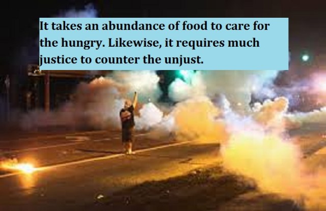 Ferguson, Missouri with words