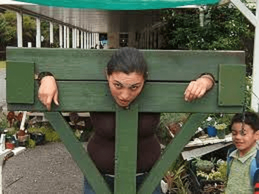 girl in stocks bigger