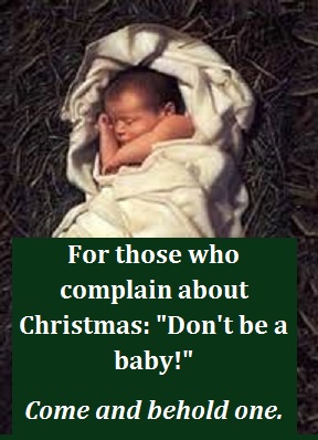 baby Jesus bigger with words