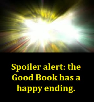 explosion of light with words