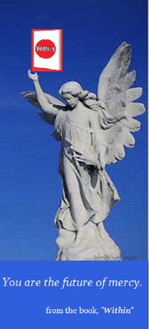 angel with Within with words