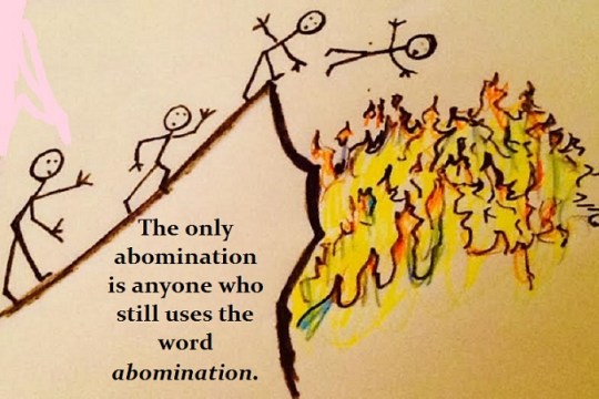 jjr Sunday off the cliff with words