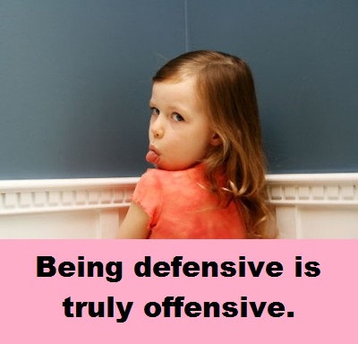 bratty girl with words