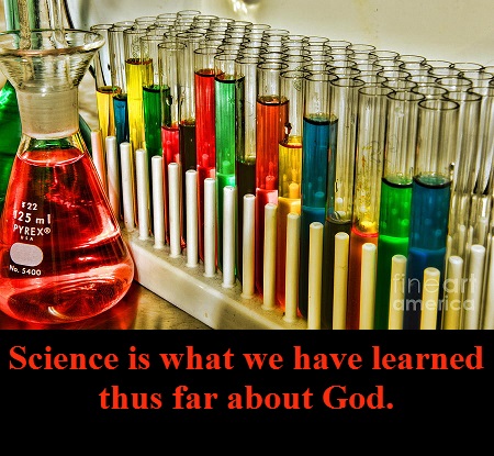 Test tubes with words