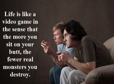 video game players with words