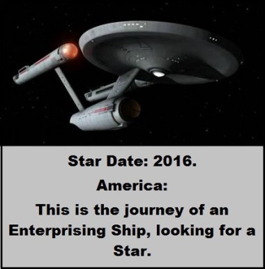 Enterprise with words
