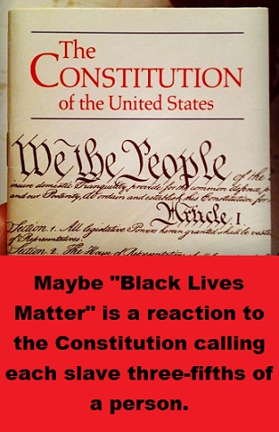 Constitution with words