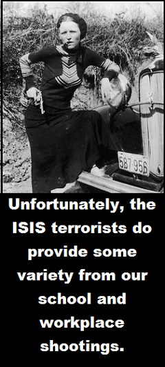 Bonnie Parker with words