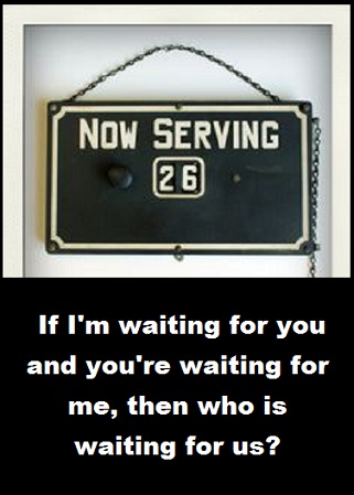 now serving with words