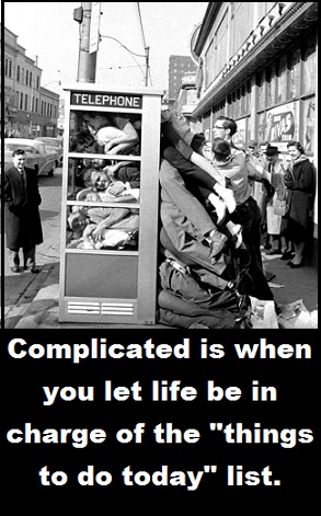 stuffed phone booth with words