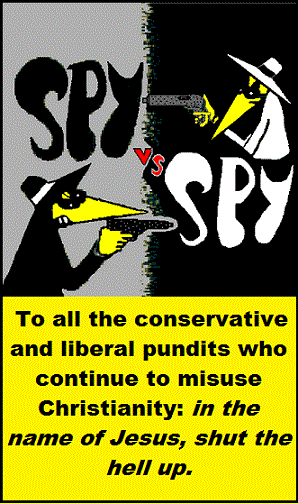 Spy vs spy with words