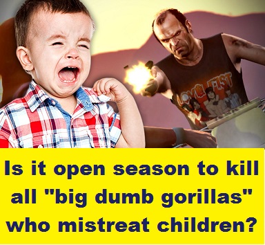 gorilla dad with words