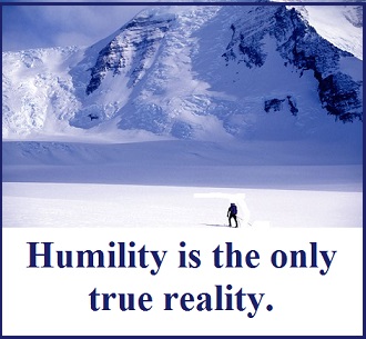 humility with words