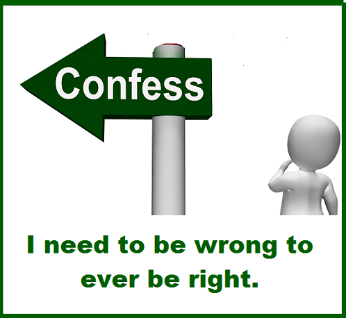 confess you faults