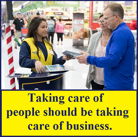 Taking care of people